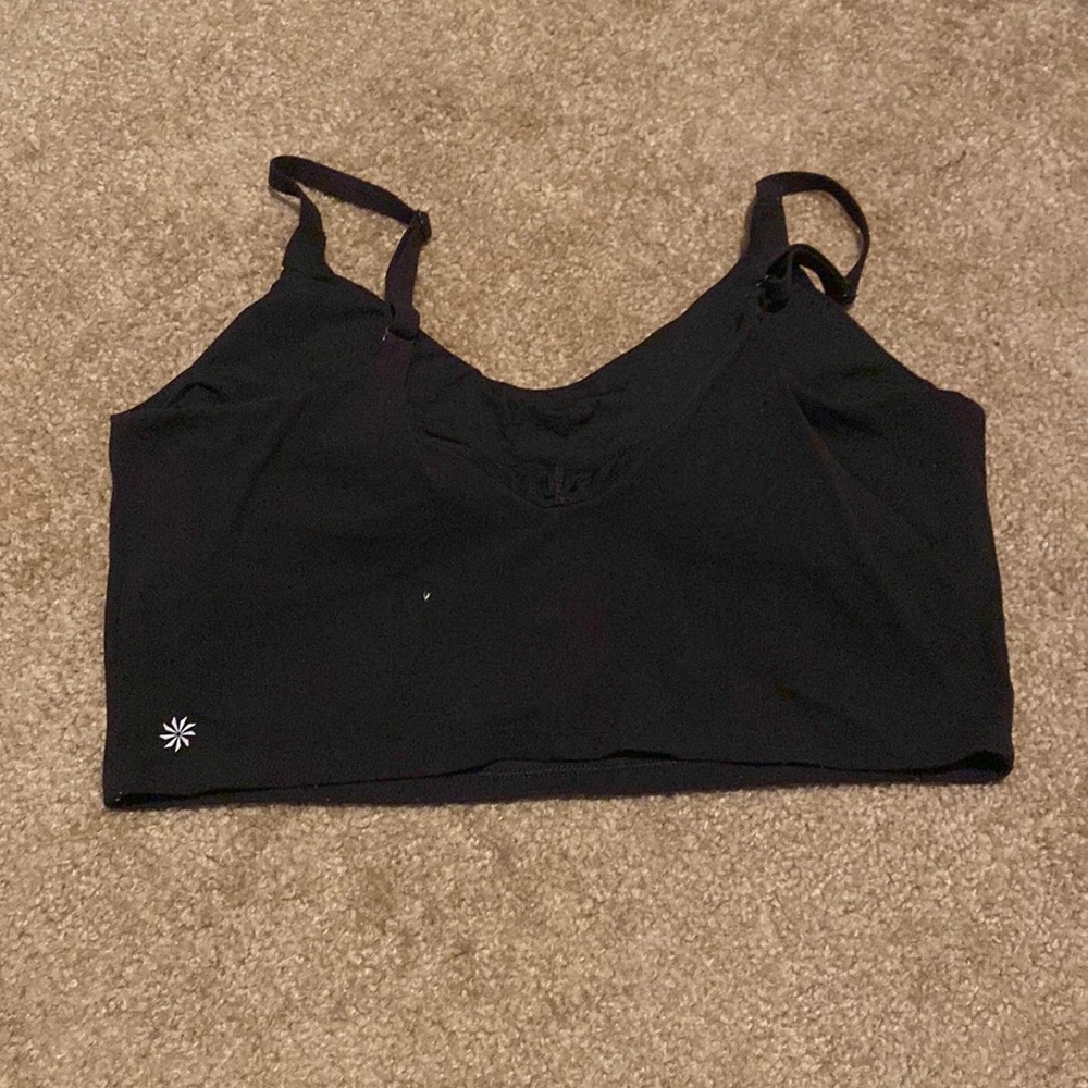 Athleta padded crop top